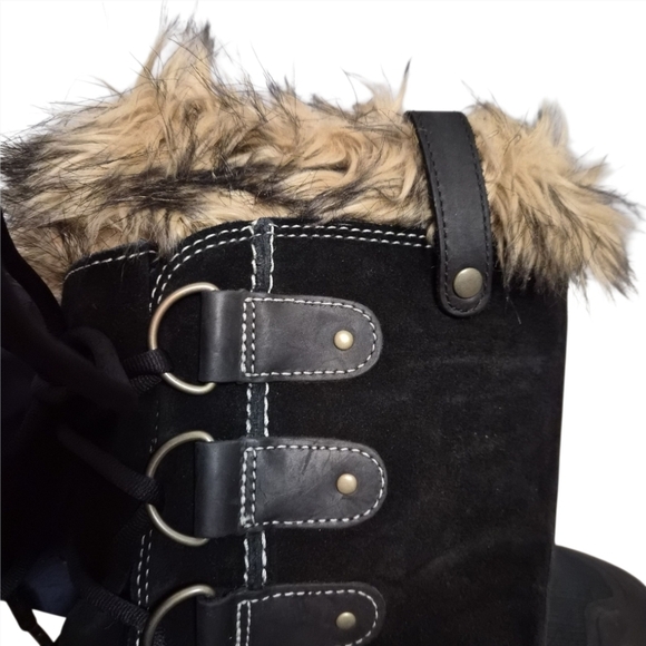 Sorel Boots Joan of Arctic Waterproof Mid-calf Insulated Boot Rubber Snow sz 9 - Picture 9 of 14